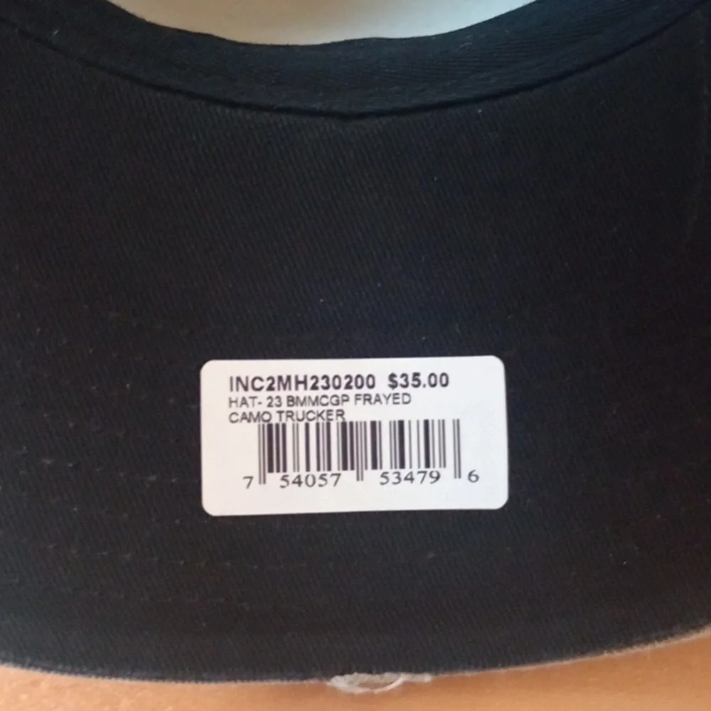 Indycar Big Machin Music City Grand Prix Camo Trucker Cap - Picture 3 of 4